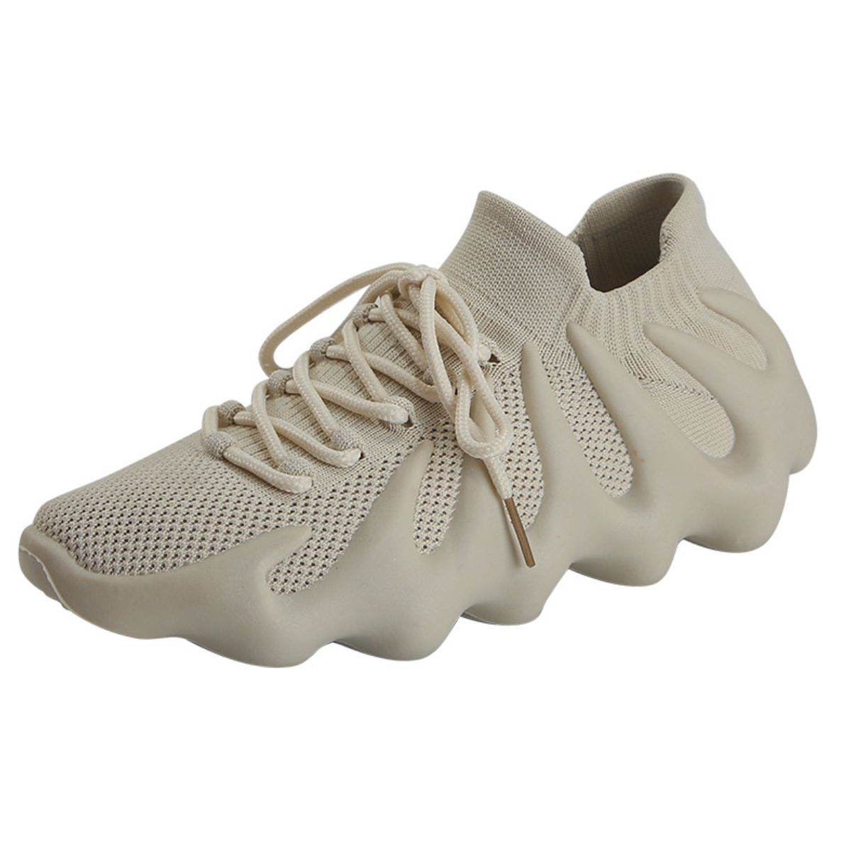 Lace Up Round Toe Mesh Athletic - Concordia Style Boutique