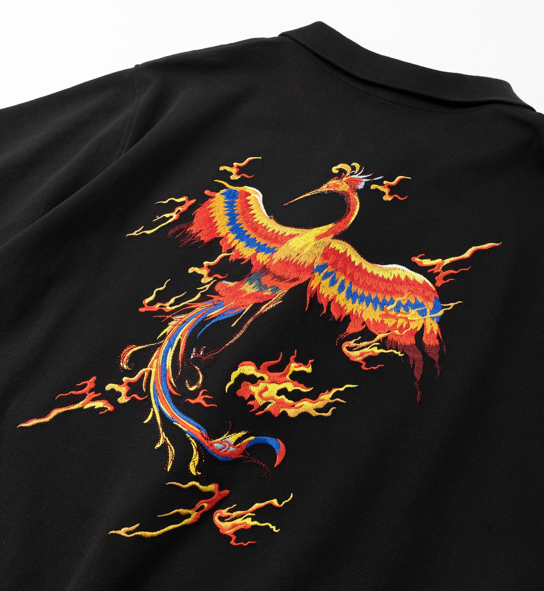Flying Phoenix Embroidery Polo - Concordia Style Boutique