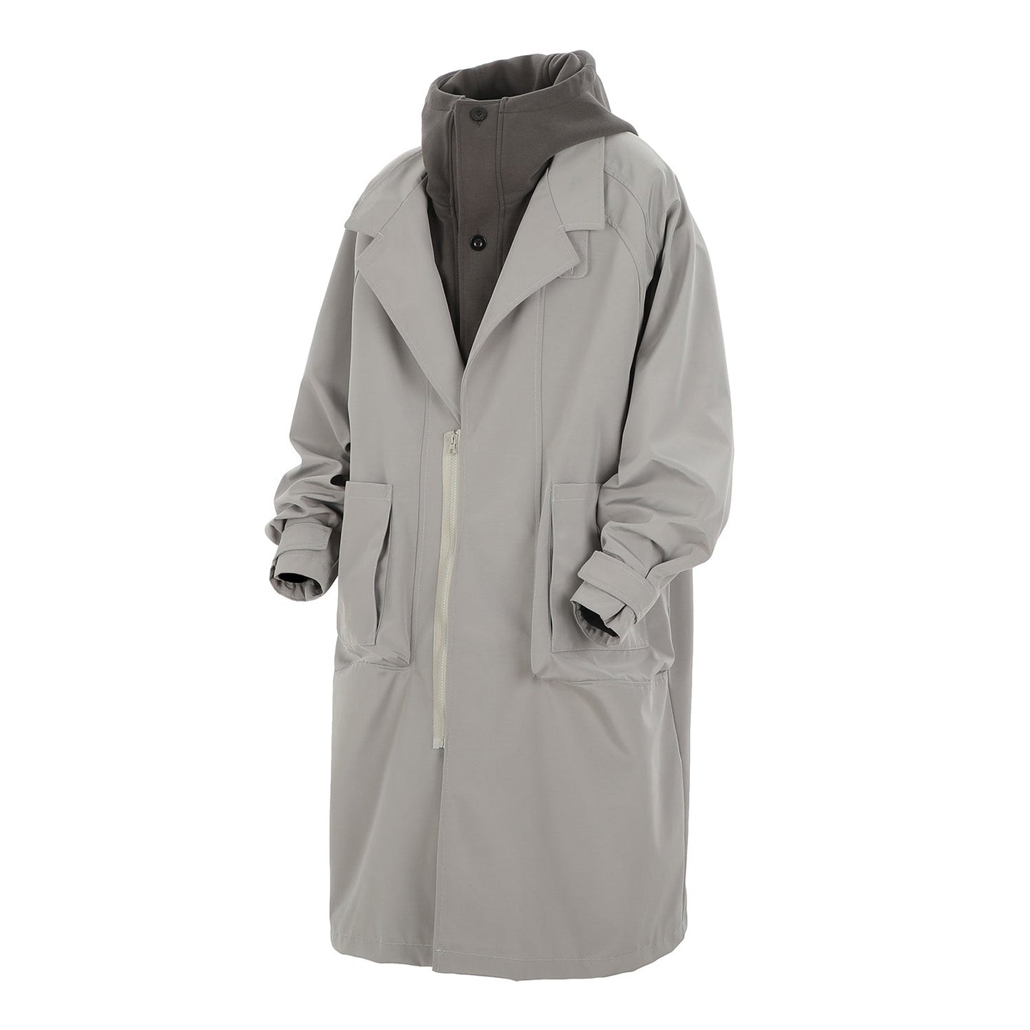 HiJ36 Grey Urban Trench Coat - Concordia Style Boutique