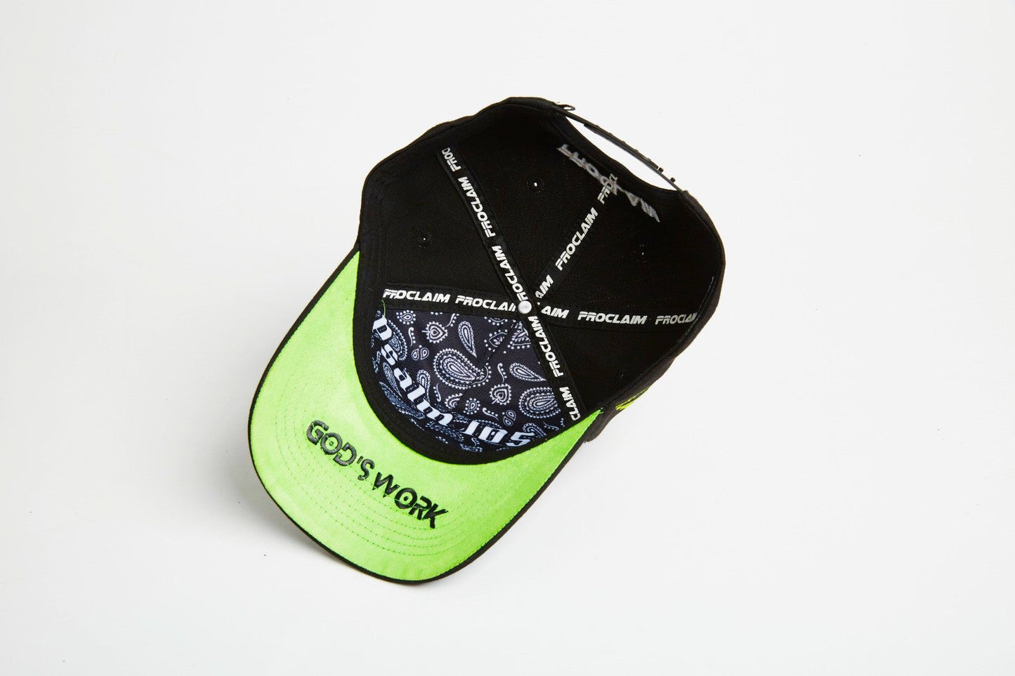 God’s Work- GW Signature Series Retro Green Snap-Back - Concordia Style Boutique