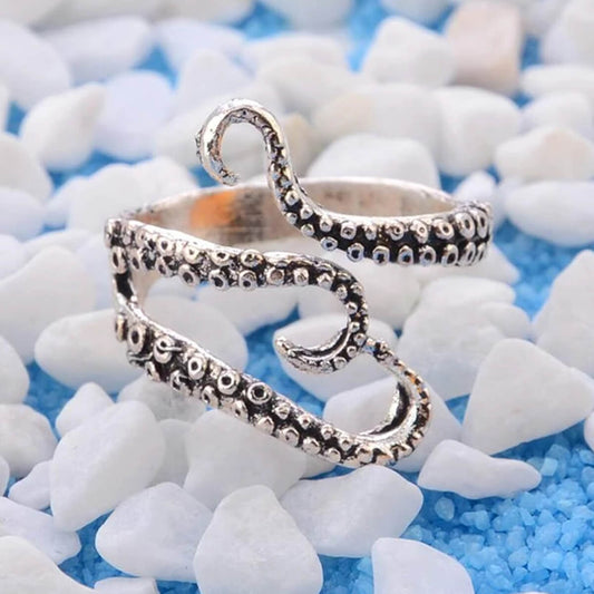 OCTOPUS WRAP RING (ADJUSTABLE) - Concordia Style Boutique
