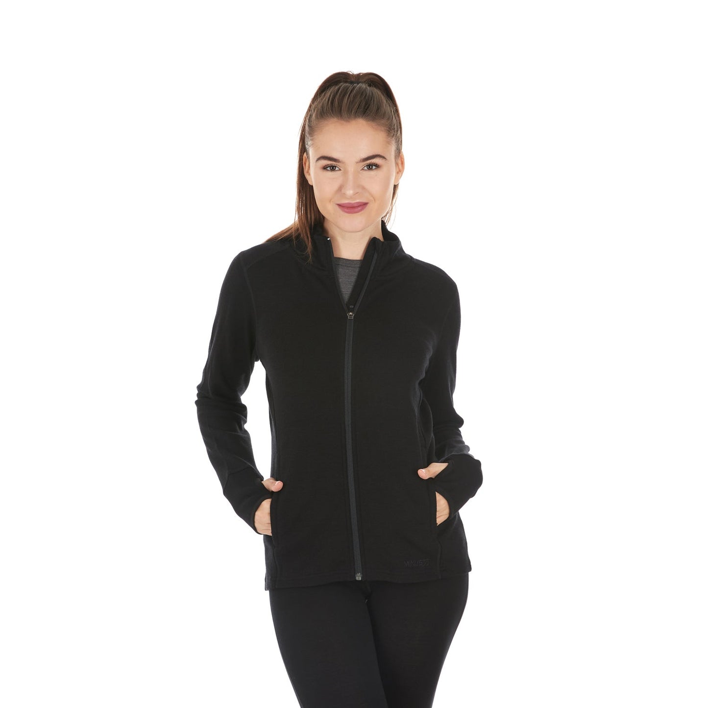 Heavyweight - Women's Wool Full Zip Wilderness - Concordia Style Boutique