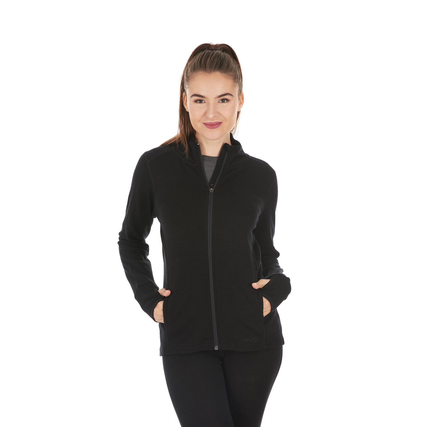 Heavyweight - Women's Wool Full Zip Wilderness - Concordia Style Boutique