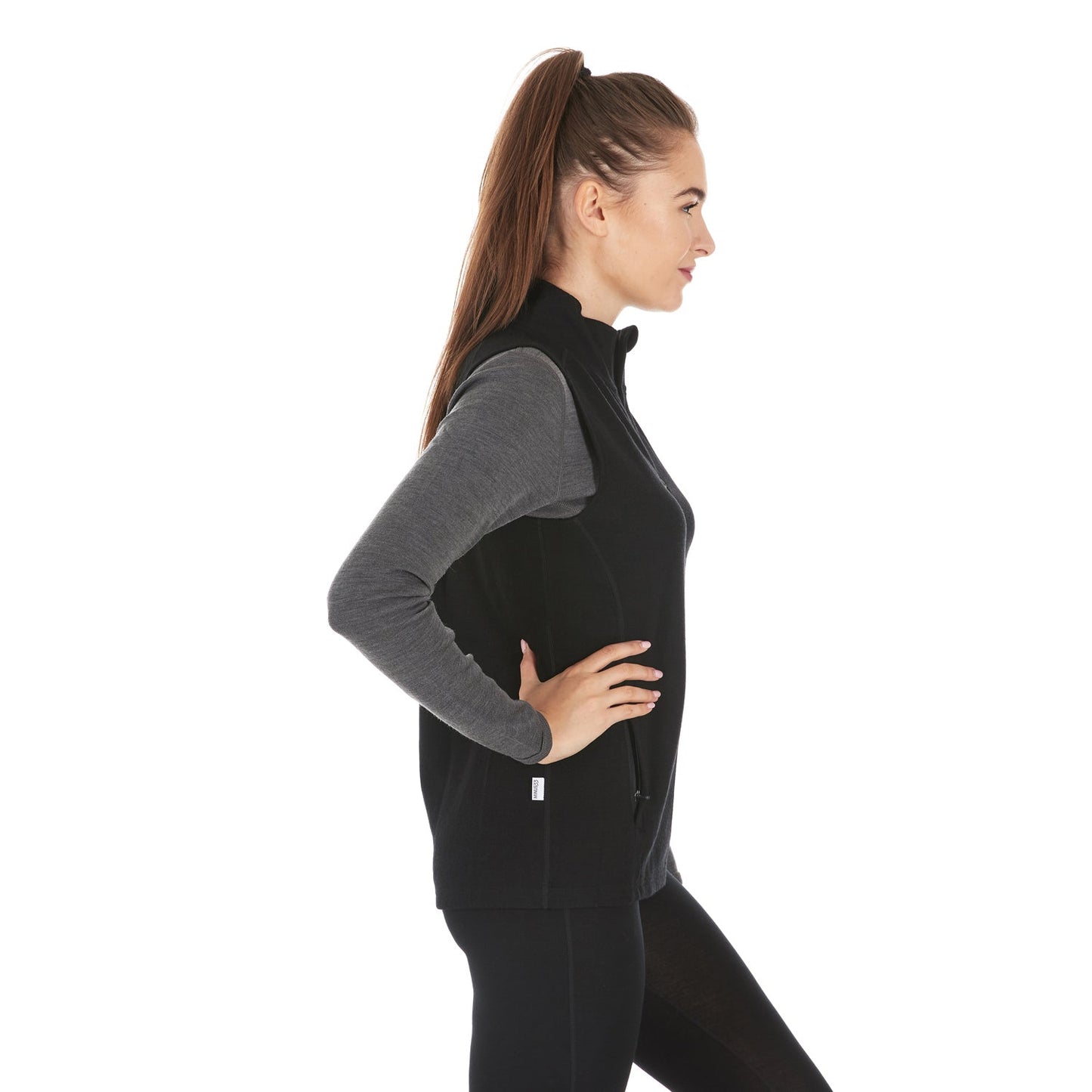 Heavyweight - Women's Wool Vest Wilderness - Concordia Style Boutique