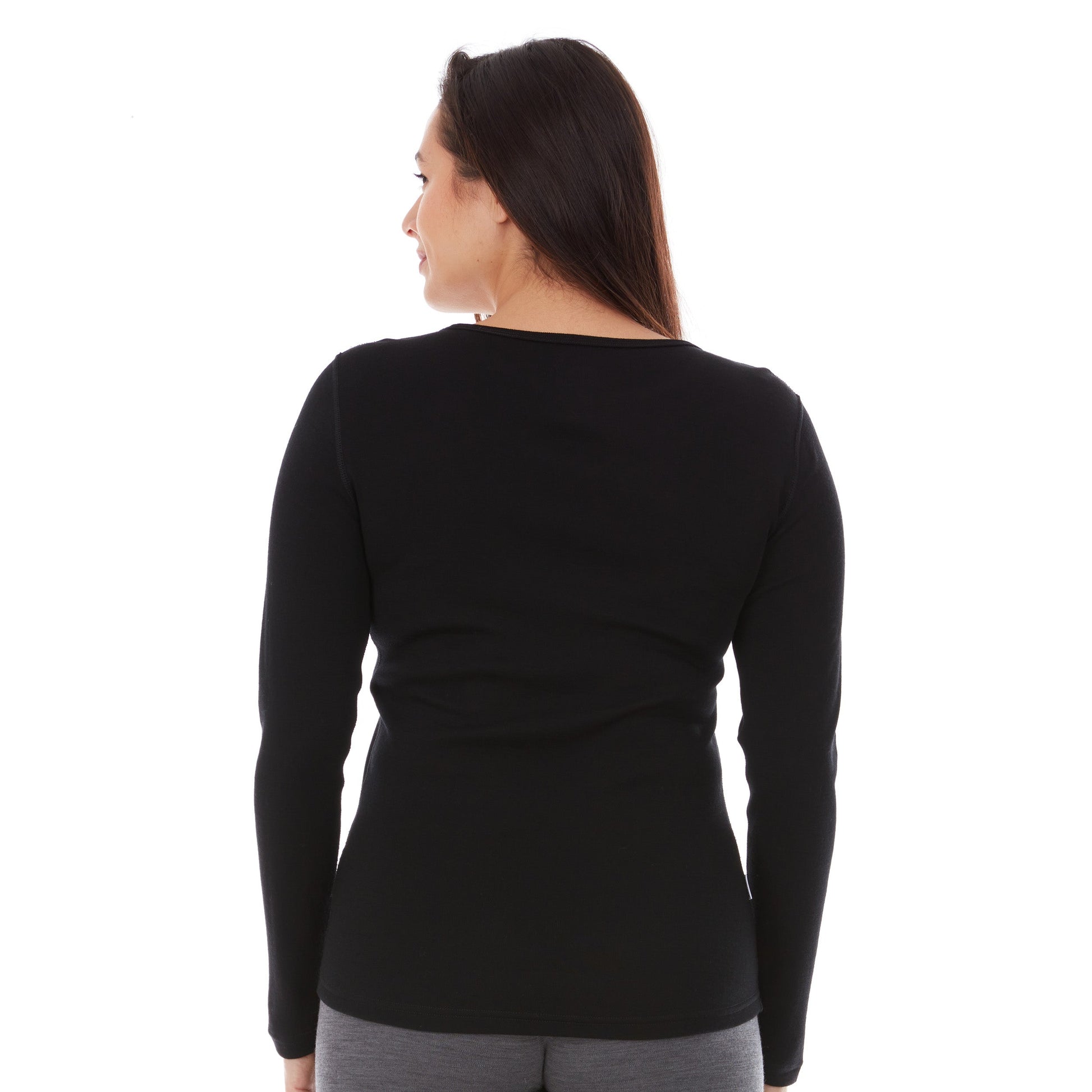 Midweight - Ossipee Women's Crew 100% Merino Wool - Concordia Style Boutique