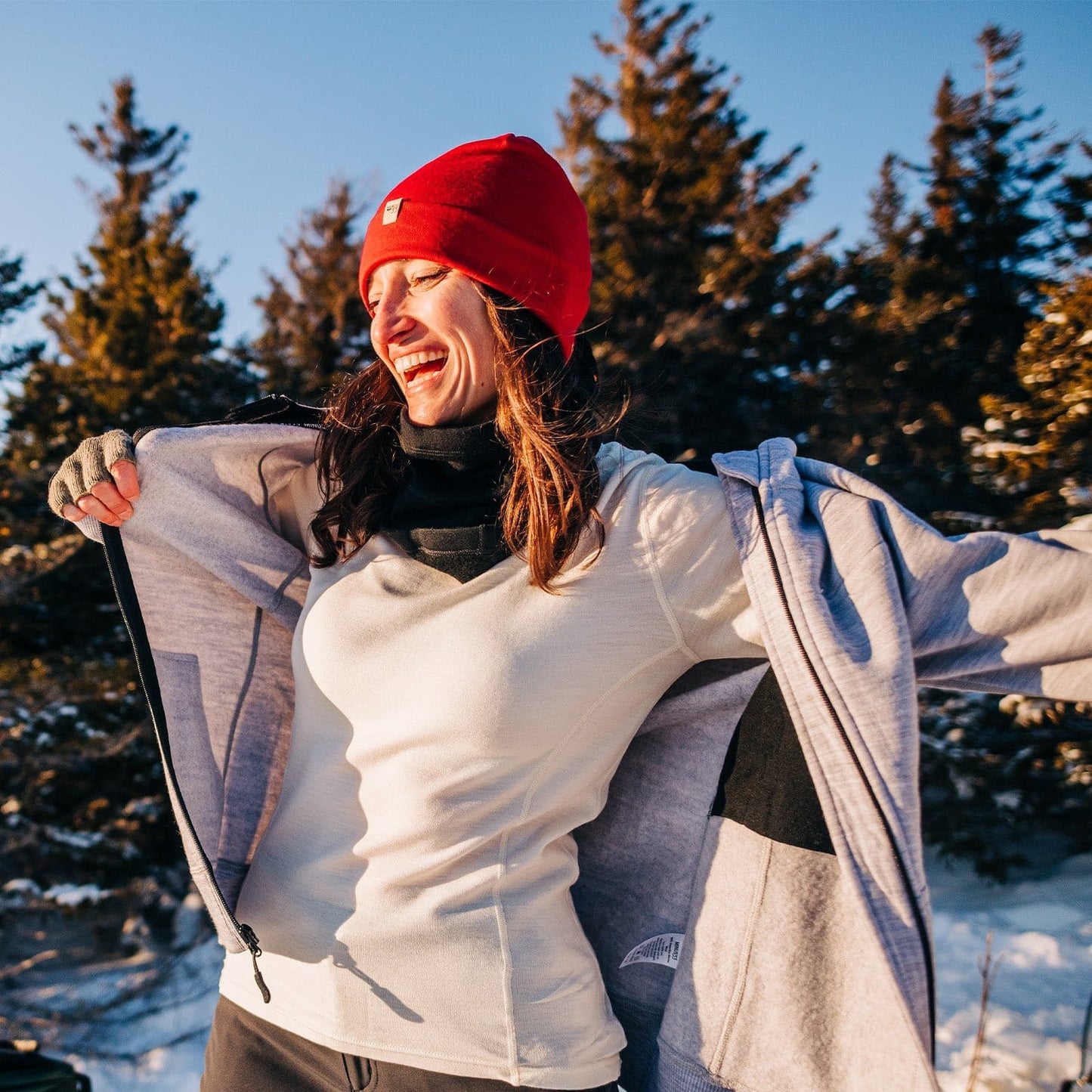 Midweight - Ossipee Women's Crew 100% Merino Wool - Concordia Style Boutique