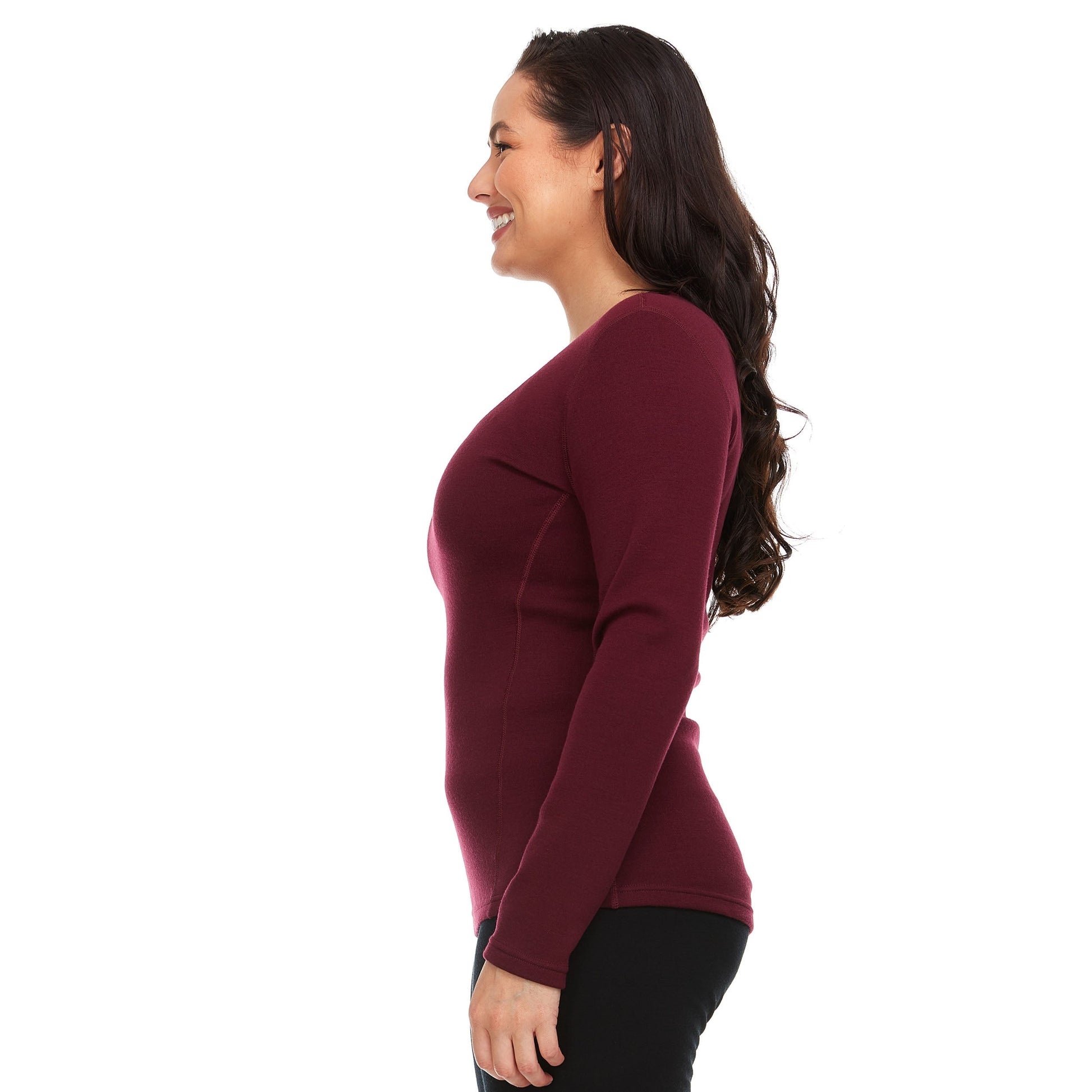 Heavyweight - Tanana Women's Crew 100% Merino Wool - Concordia Style Boutique
