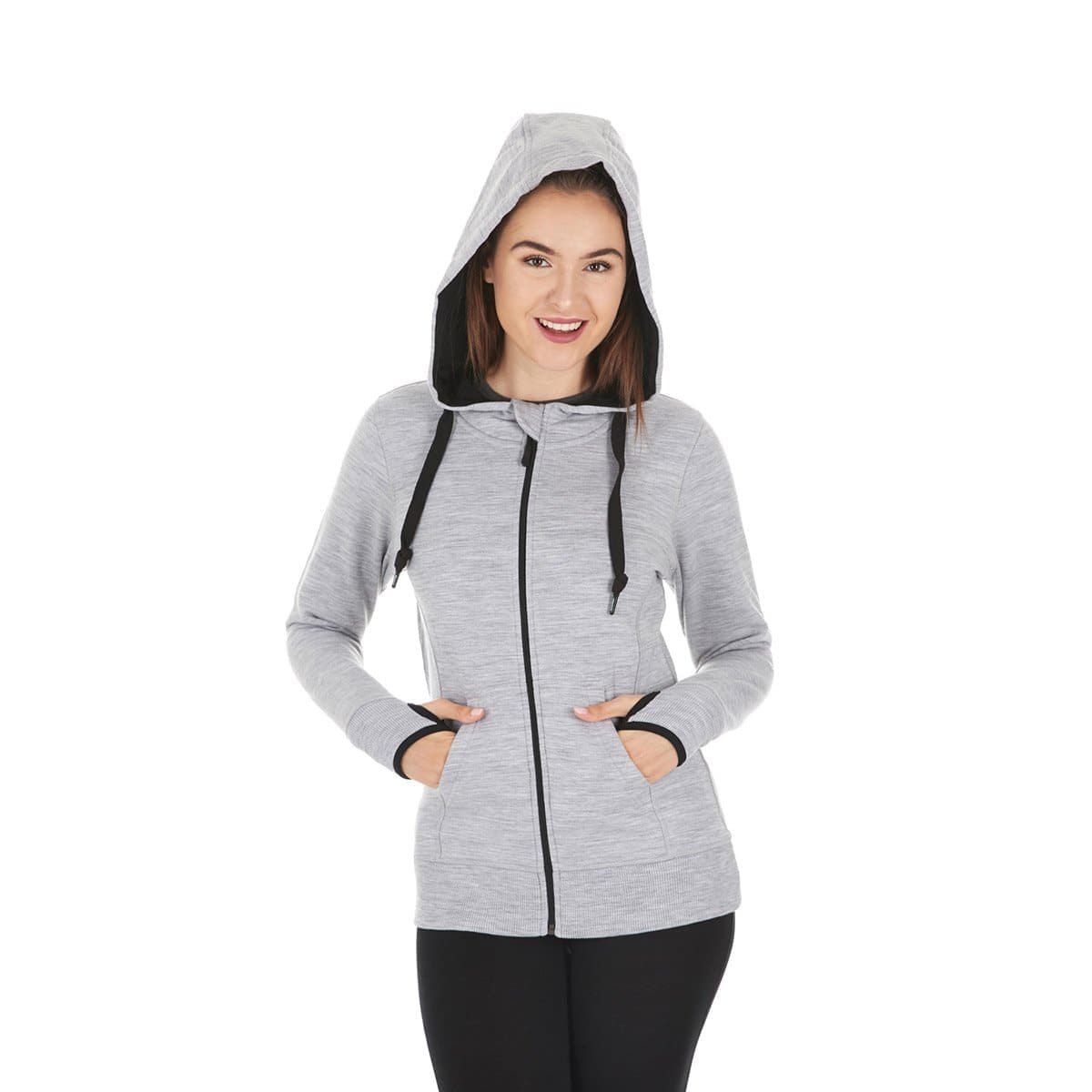 Heavyweight - Women's Brushed Wool Hoodie Kodiak Fleece - Concordia Style Boutique