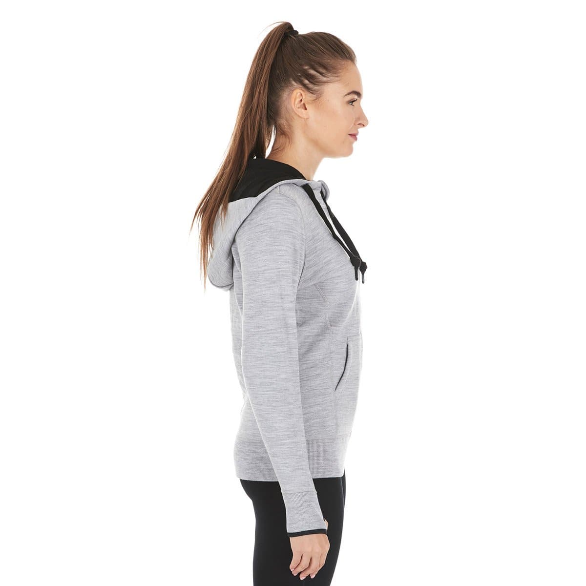 Heavyweight - Women's Brushed Wool Hoodie Kodiak Fleece - Concordia Style Boutique