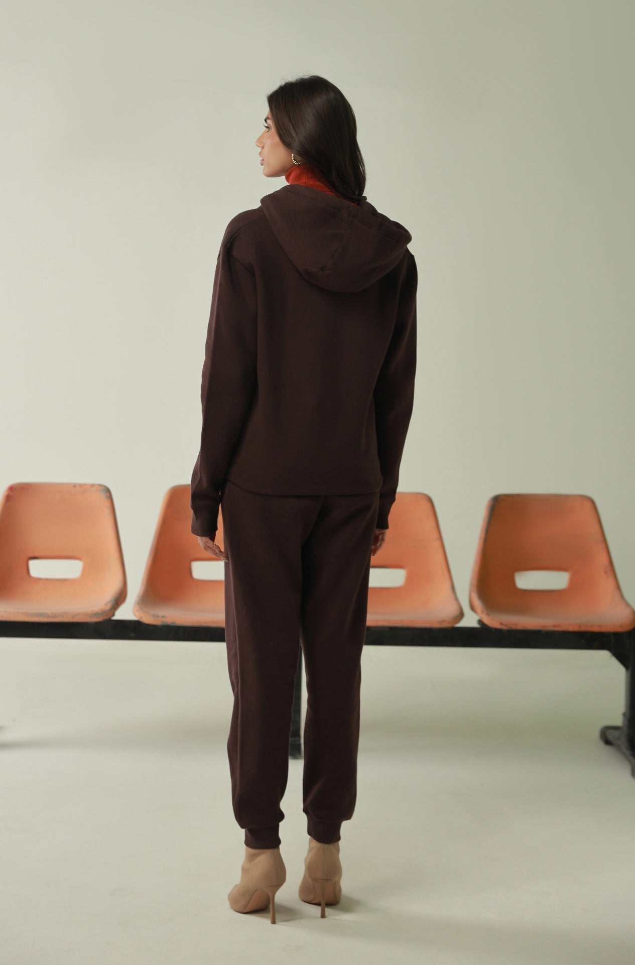 Zipper Hoodie - Coffee Bean - Concordia Style Boutique