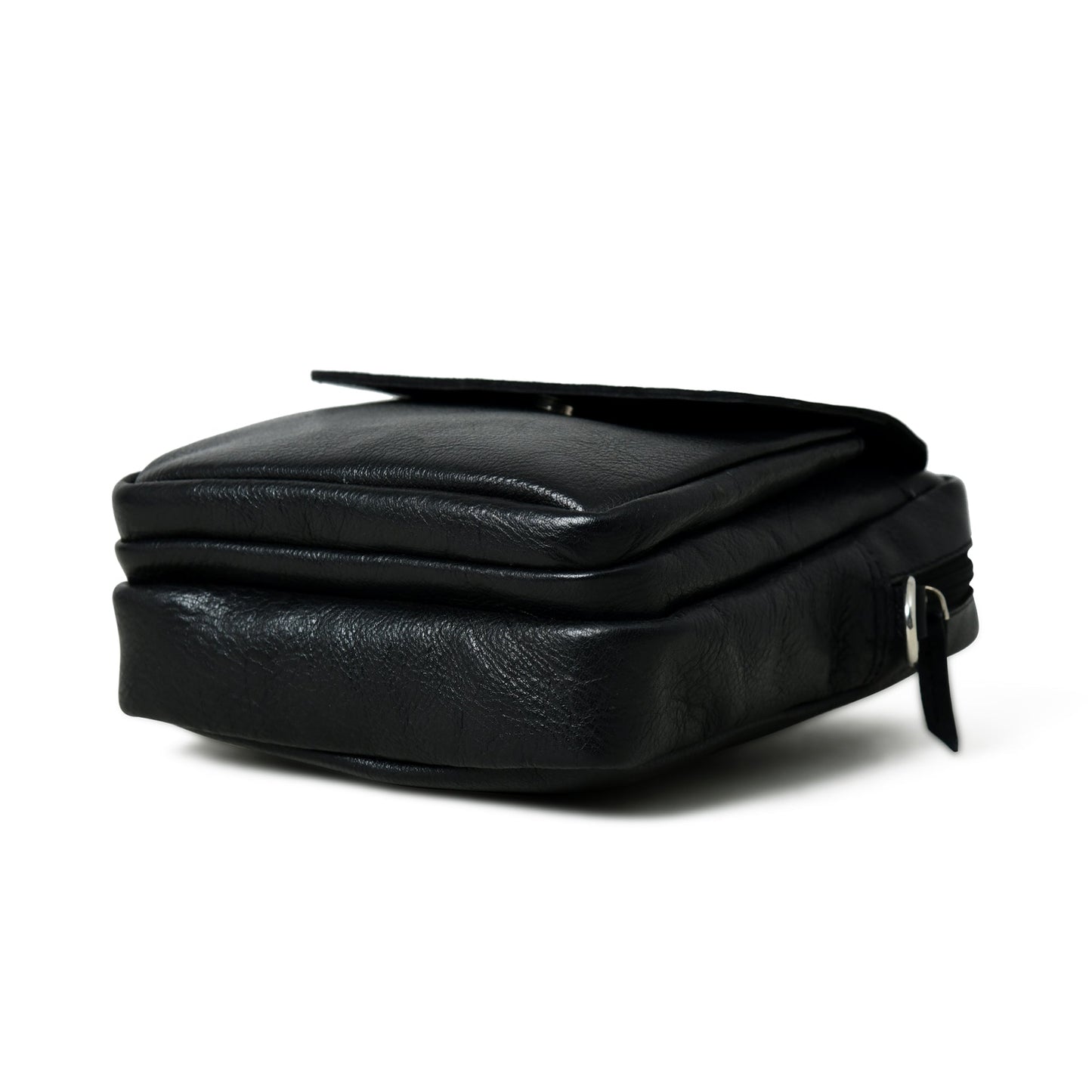 Enzo Black Side Messenger - Concordia Style Boutique