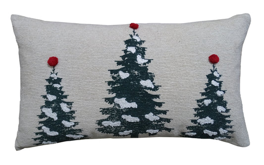 Christmas Throw Pillow for couch 14" x 24"