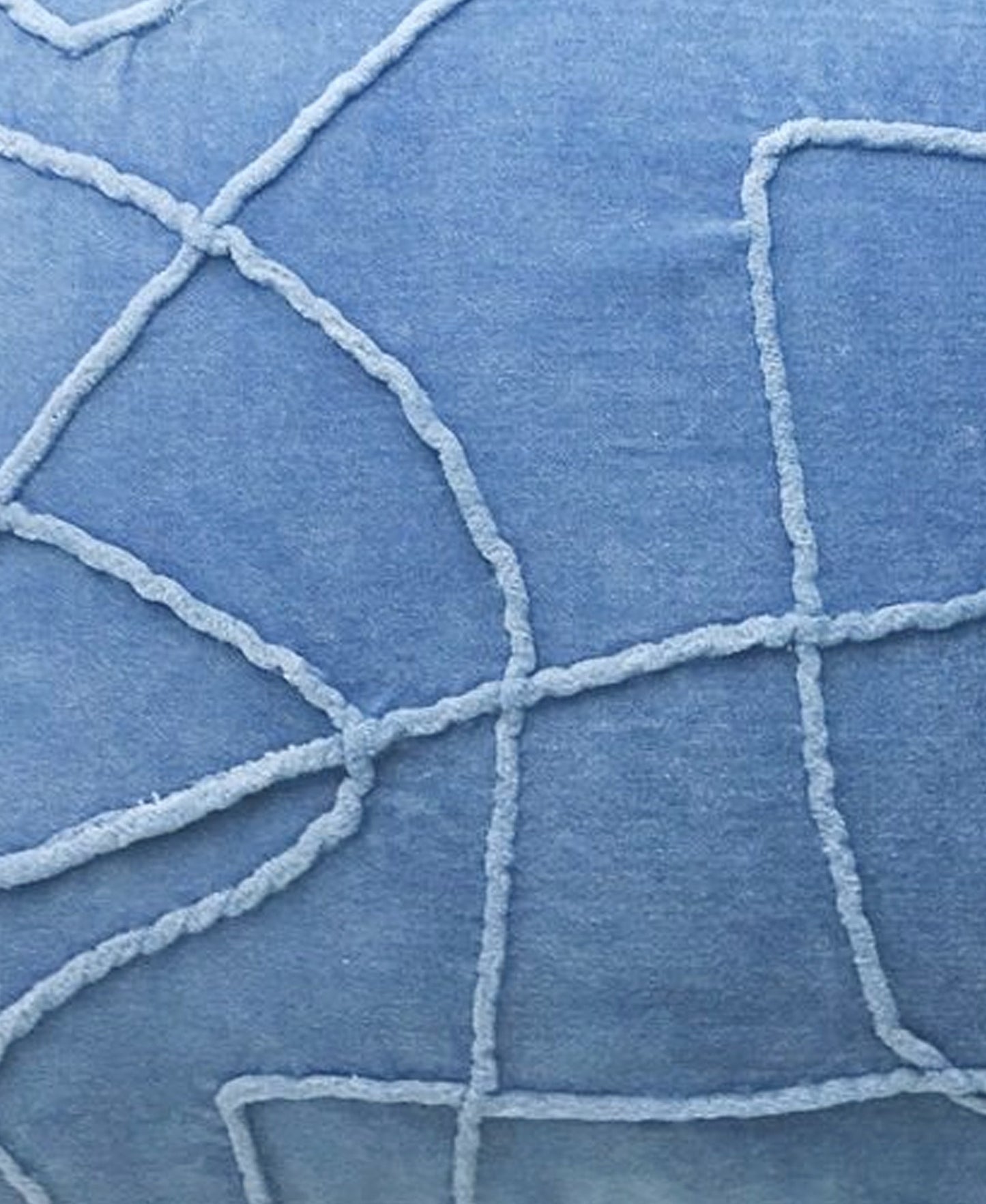 Linden Solid Velvet Embroidered Decorative Pillow 14"x24"