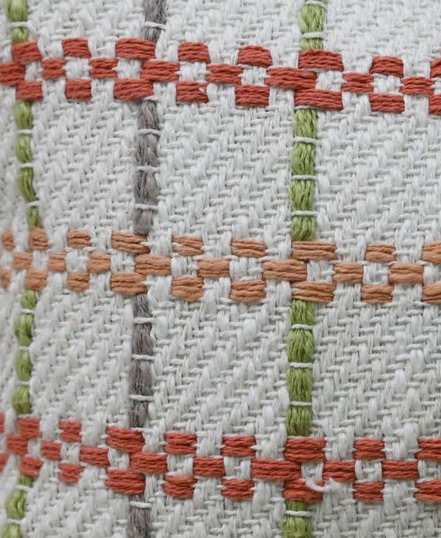 Handwoven Knotted Edging Decorative Throw Pillow, 14"X24"