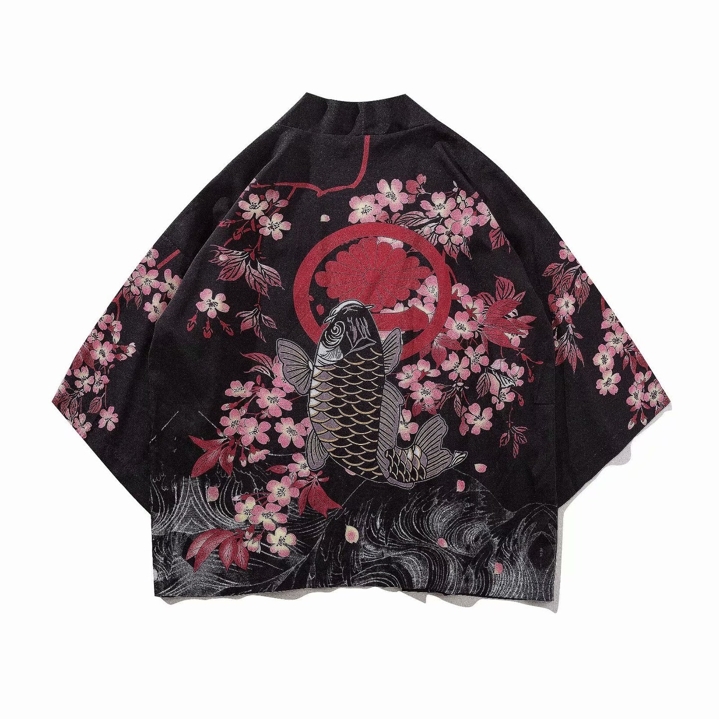 YC70018 Fish in the Pond Kimono - Concordia Style Boutique