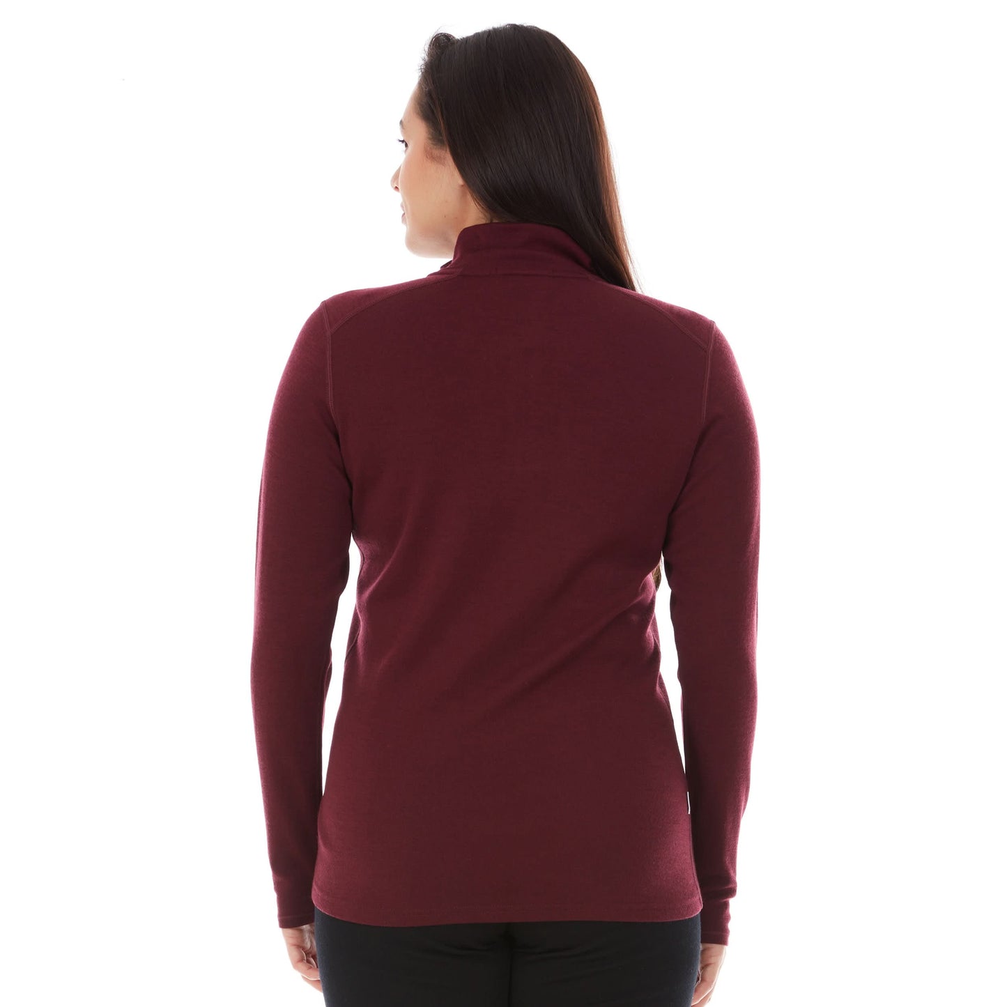 Midweight - Sequoia Women's 1/4 Zip 100% Merino Wool - Concordia Style Boutique