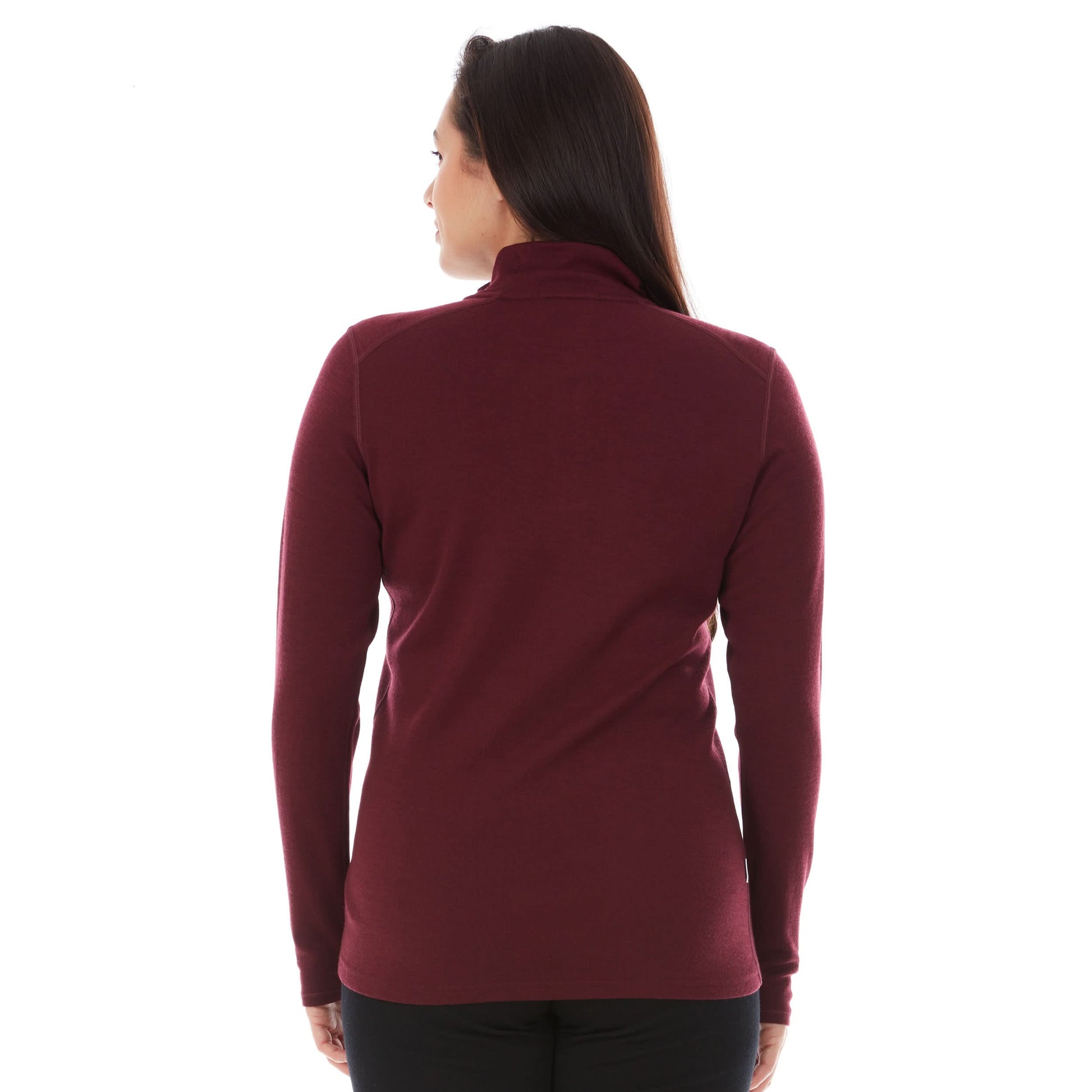 Midweight - Sequoia Women's 1/4 Zip 100% Merino Wool - Concordia Style Boutique