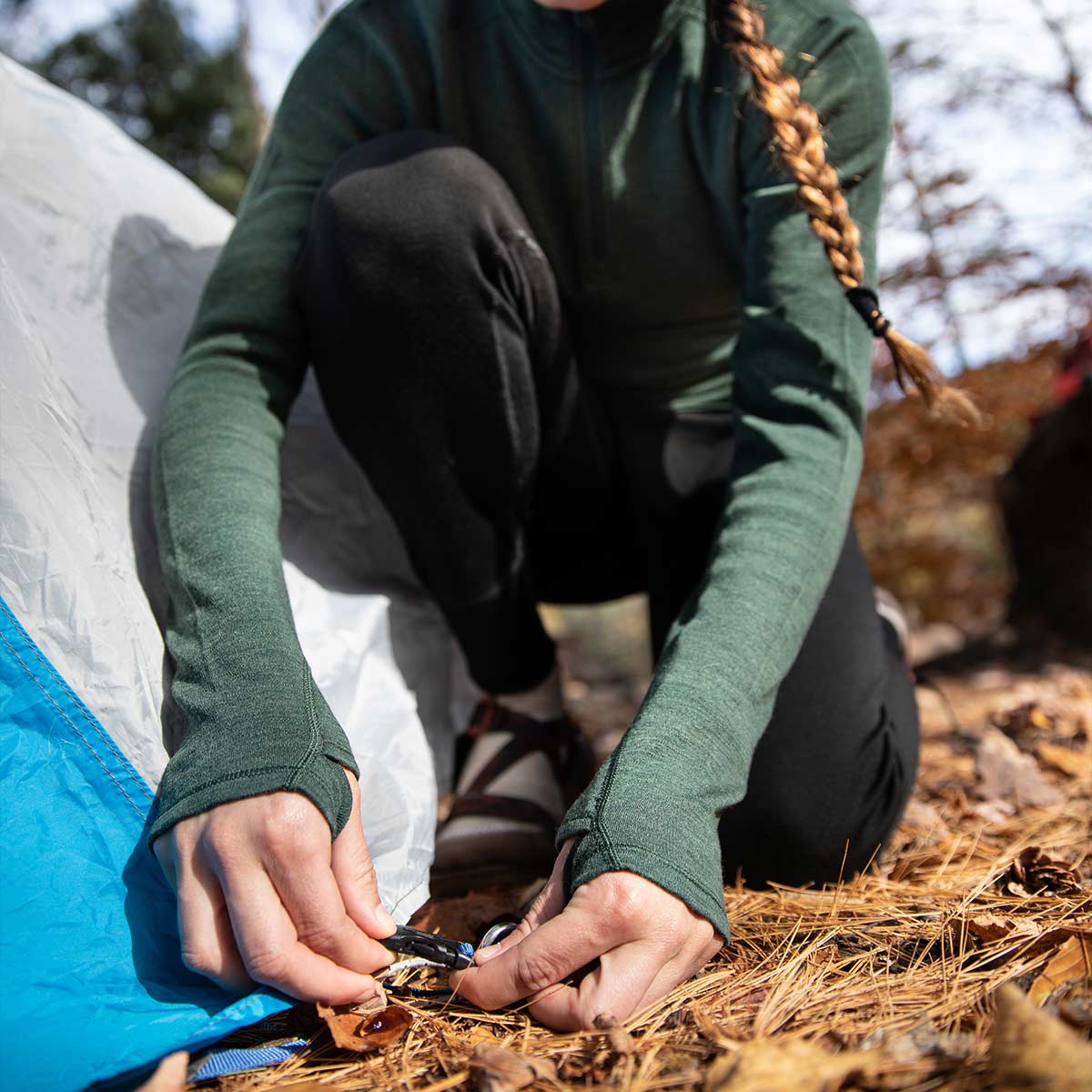 Midweight - Sequoia Women's 1/4 Zip 100% Merino Wool - Concordia Style Boutique