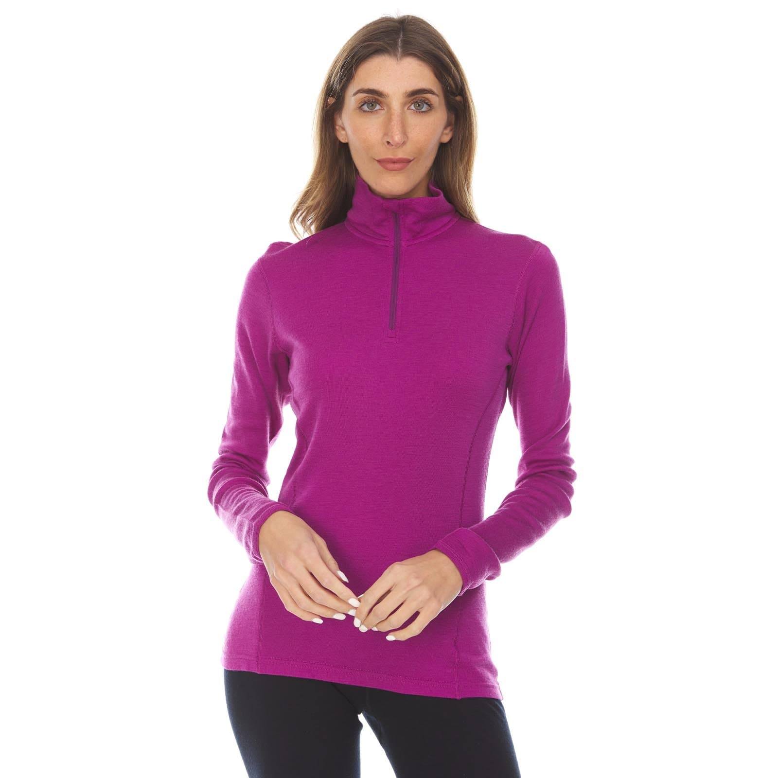 Midweight - Sequoia Women's 1/4 Zip 100% Merino Wool - Concordia Style Boutique