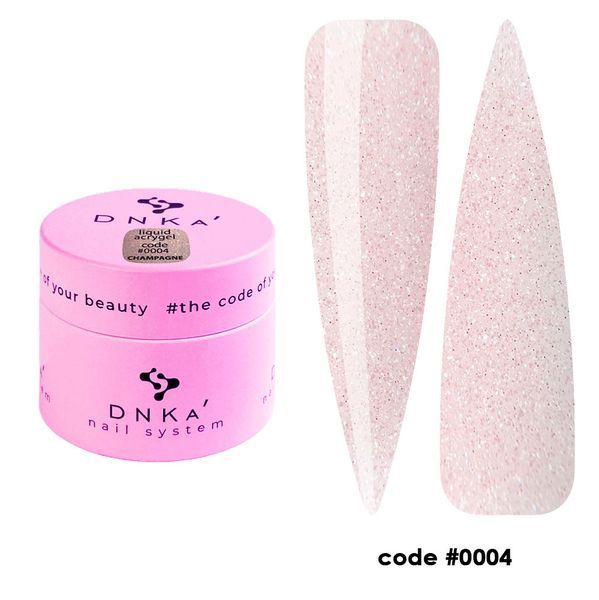 Nail gel DNKa Liquid Acrygel 12ml,15ml.