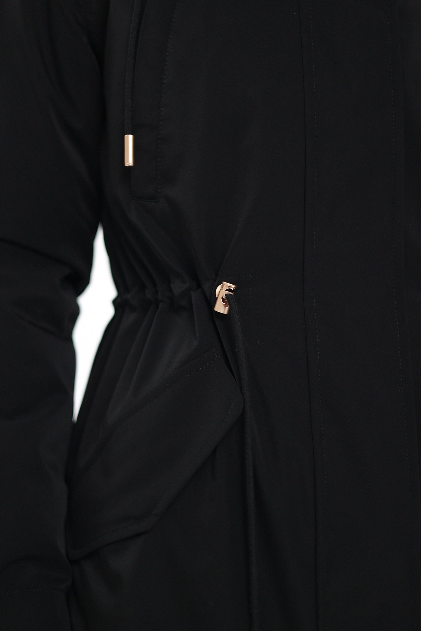 Genuine Scandinavian Mink Fur Parka with Rabbit Fur Insulation