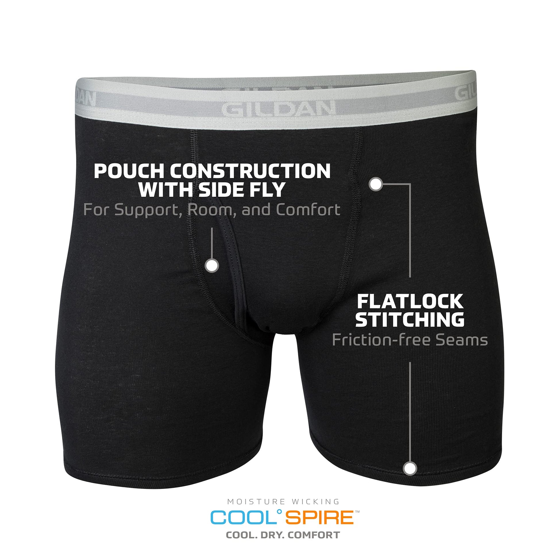 Men's Underwear Boxer Briefs, Multipack (Gildan) - Premium Boxer Briefs from Concordia Style Boutique - Just $28.72! Shop now at Concordia Style Boutique