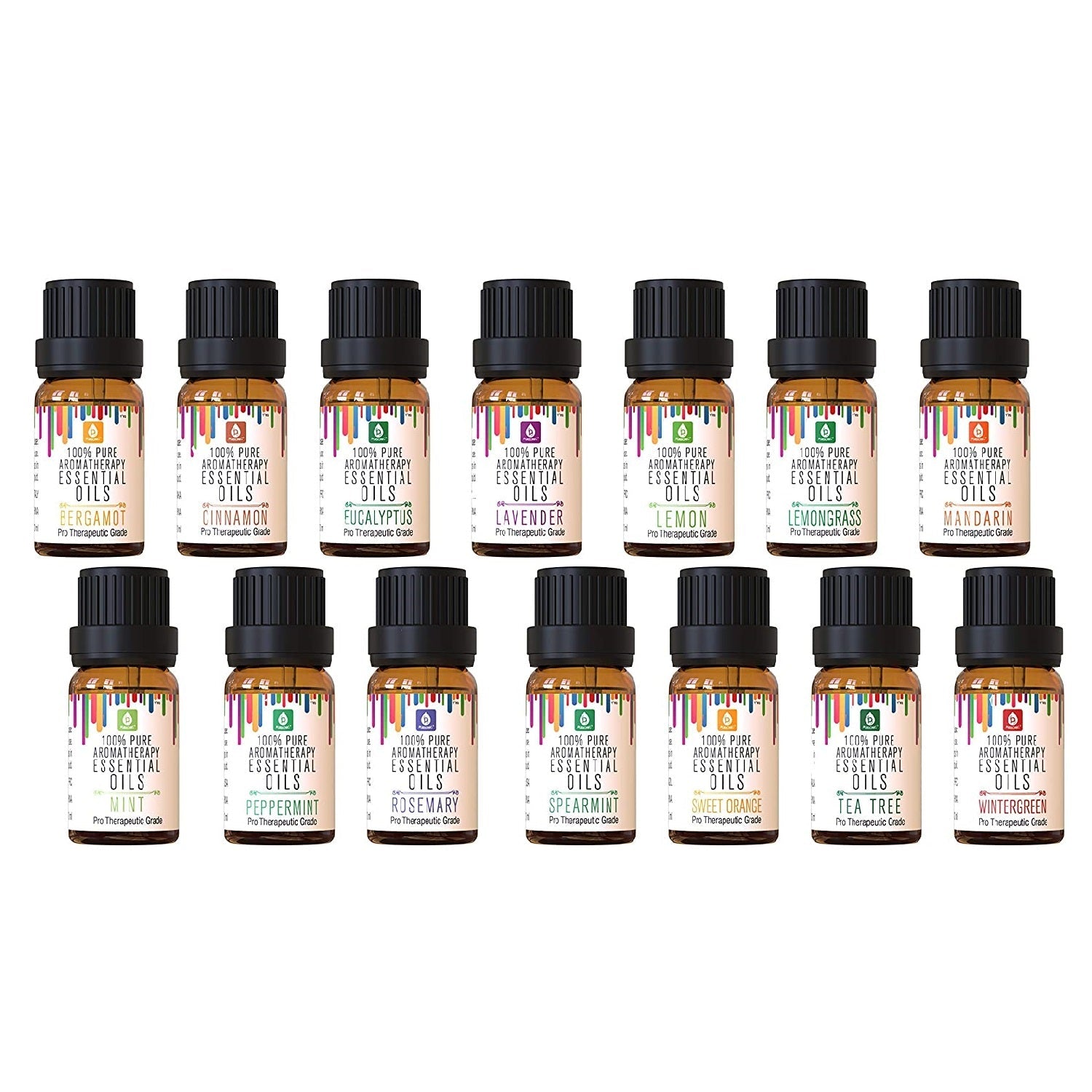 14 Pack of 100% Pure Essential Aromatherapy Oils - Concordia Style Boutique