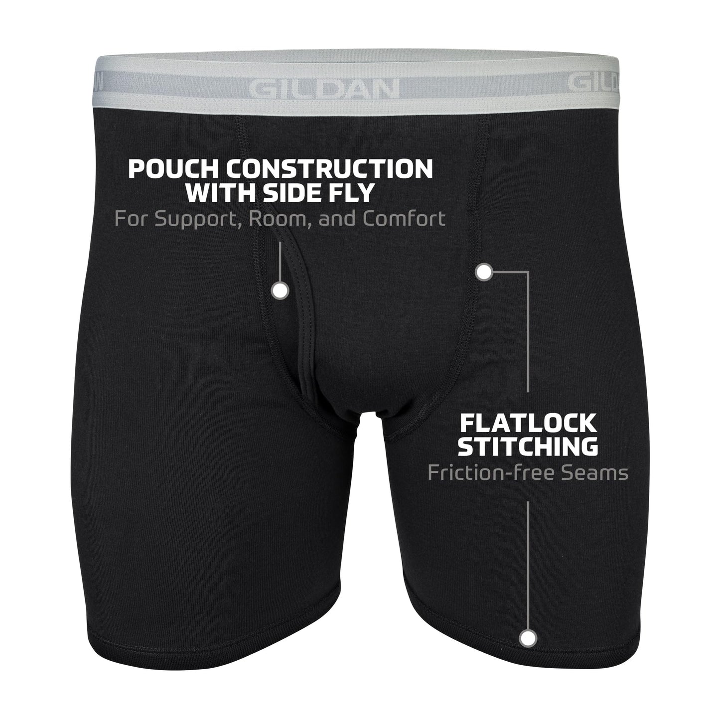 Men's Underwear Boxer Briefs, Multipack (Gildan) - Premium Boxer Briefs from Concordia Style Boutique - Just $28.72! Shop now at Concordia Style Boutique