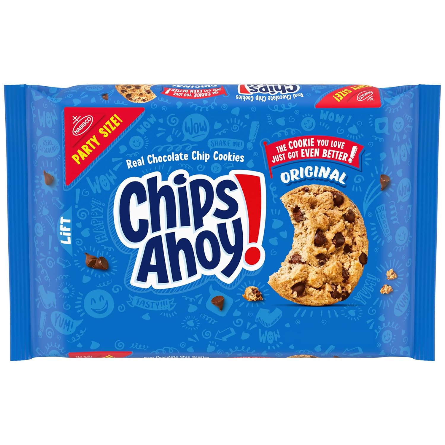 Chips Ahoy! Original Chocolate Chip Cookies - Party Size, 25.3 oz - Premium Chocolate Chip Cookies from Concordia Style Boutique - Just $6.81! Shop now at Concordia Style Boutique