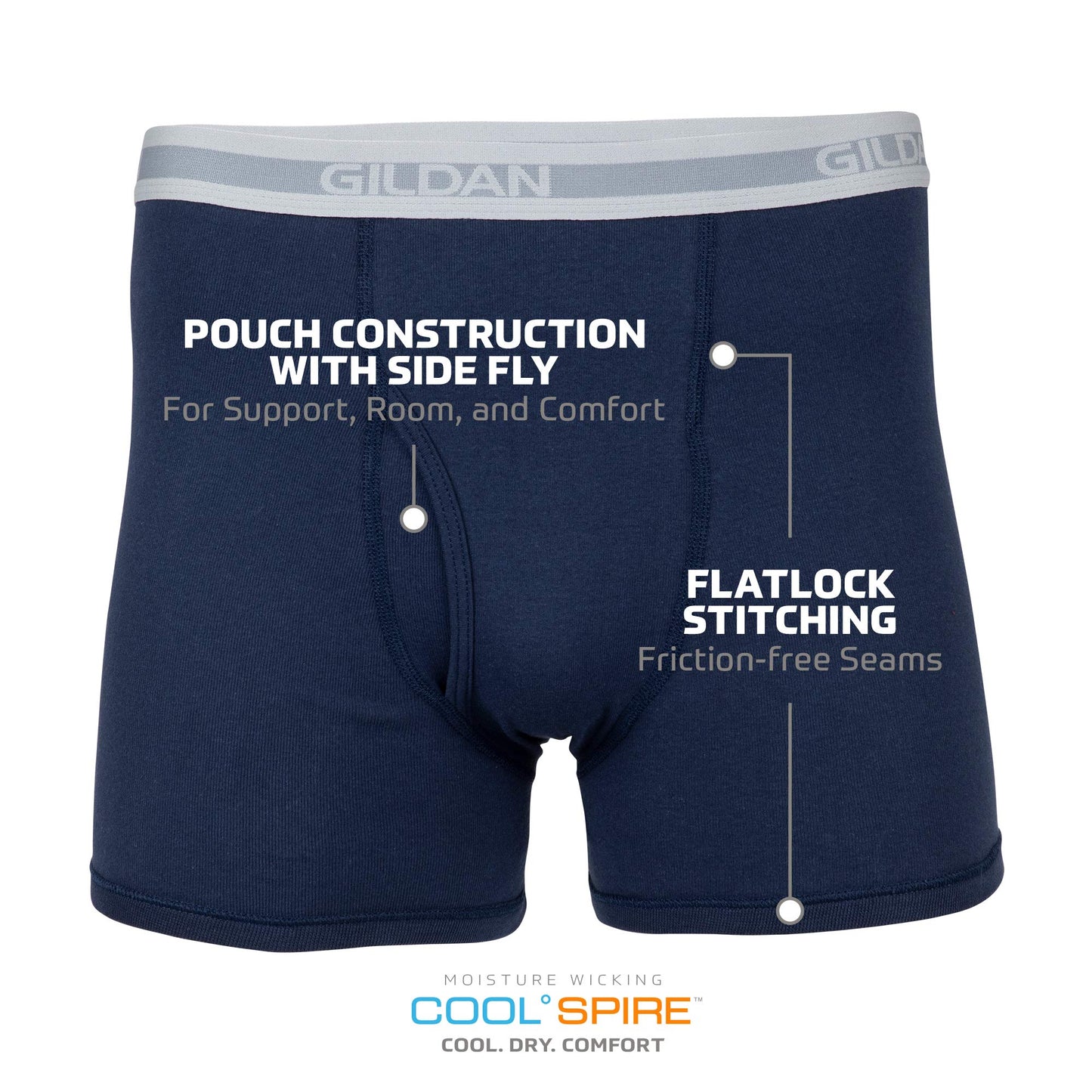 Men's Underwear Boxer Briefs, Multipack (Gildan) - Premium Boxer Briefs from Concordia Style Boutique - Just $28.72! Shop now at Concordia Style Boutique