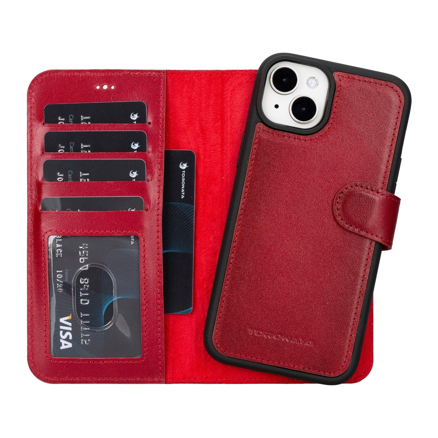 Casper iPhone 14 Series Detachable Leather Wallet Case - Concordia Style Boutique