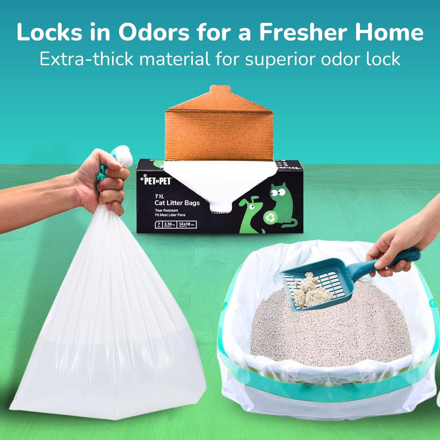 XL Cat Litter Box Liners