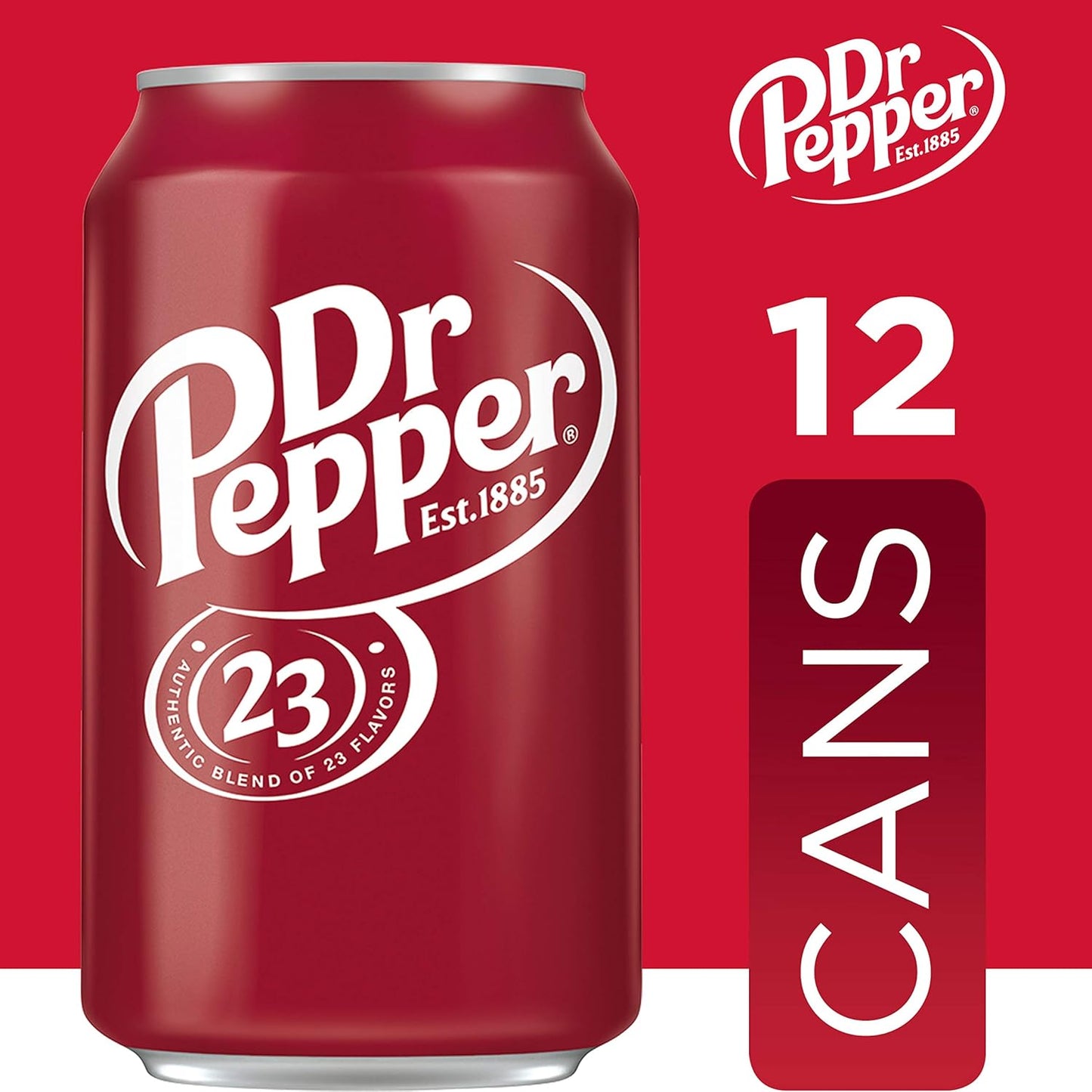 Dr Pepper Soda, 12 fl oz cans, 12 pack - Premium Dr Pepper Soda from Concordia Style Boutique - Just $12.57! Shop now at Concordia Style Boutique