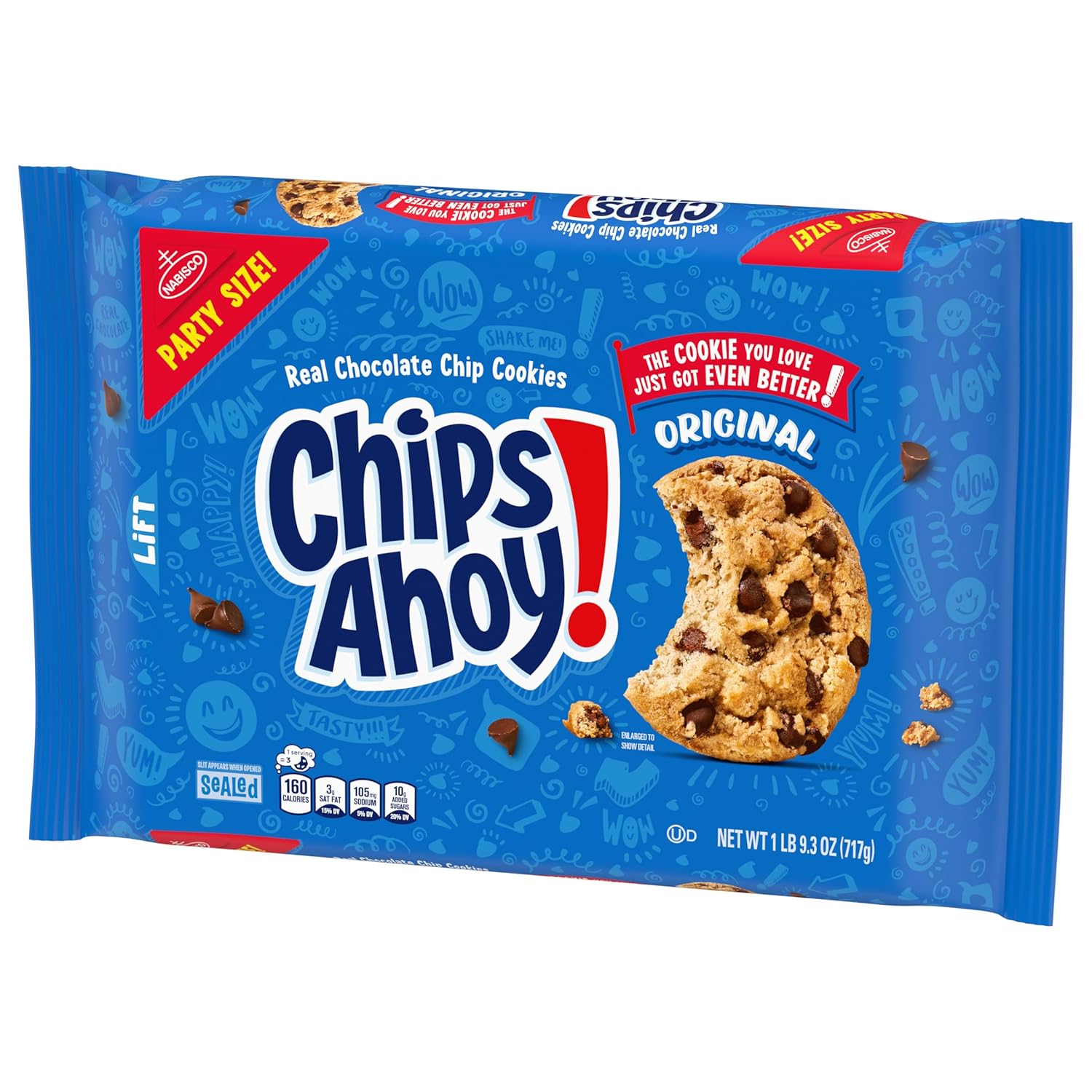 Chips Ahoy! Original Chocolate Chip Cookies - Party Size, 25.3 oz - Premium Chocolate Chip Cookies from Concordia Style Boutique - Just $6.81! Shop now at Concordia Style Boutique