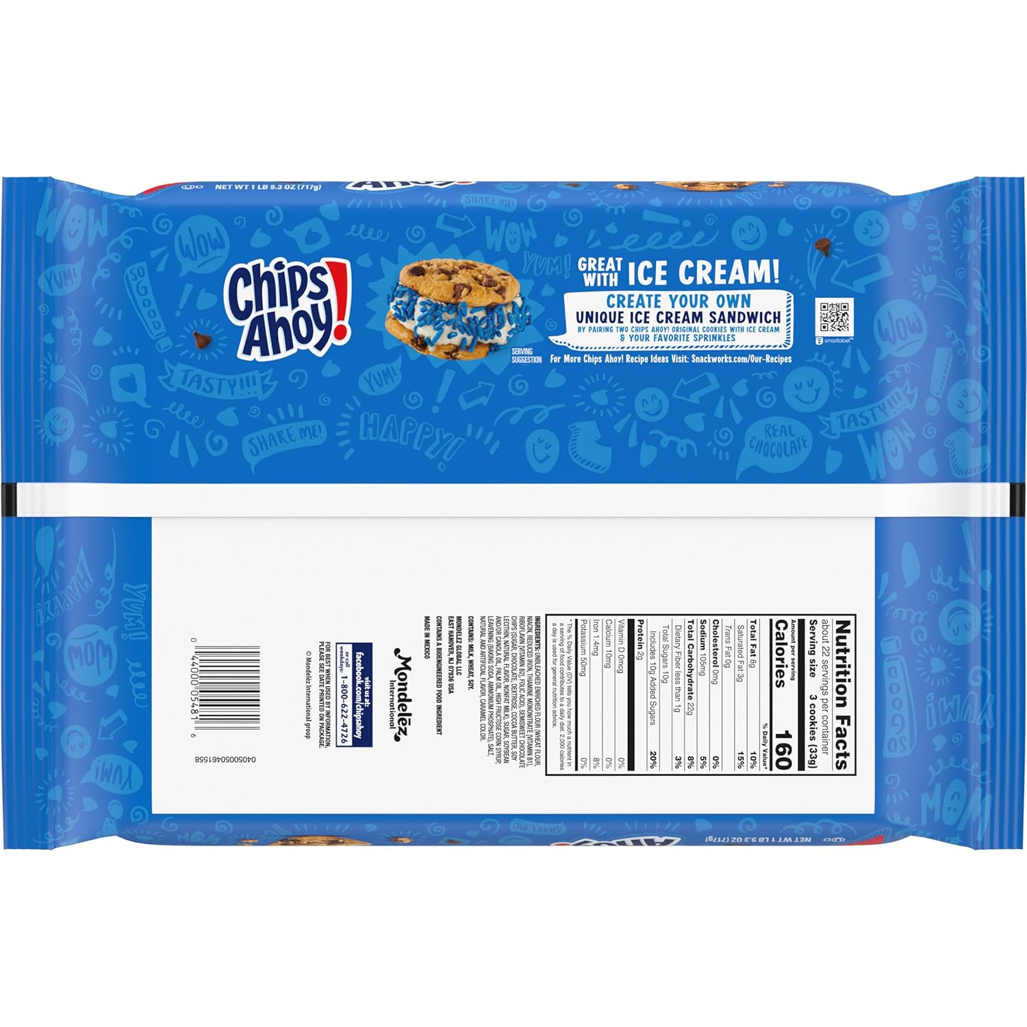 Chips Ahoy! Original Chocolate Chip Cookies - Party Size, 25.3 oz - Premium Chocolate Chip Cookies from Concordia Style Boutique - Just $6.81! Shop now at Concordia Style Boutique