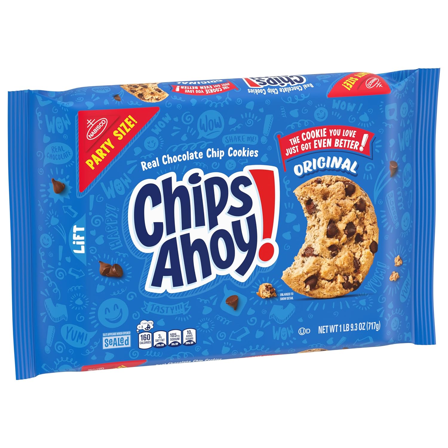 Chips Ahoy! Original Chocolate Chip Cookies - Party Size, 25.3 oz - Premium Chocolate Chip Cookies from Concordia Style Boutique - Just $6.81! Shop now at Concordia Style Boutique