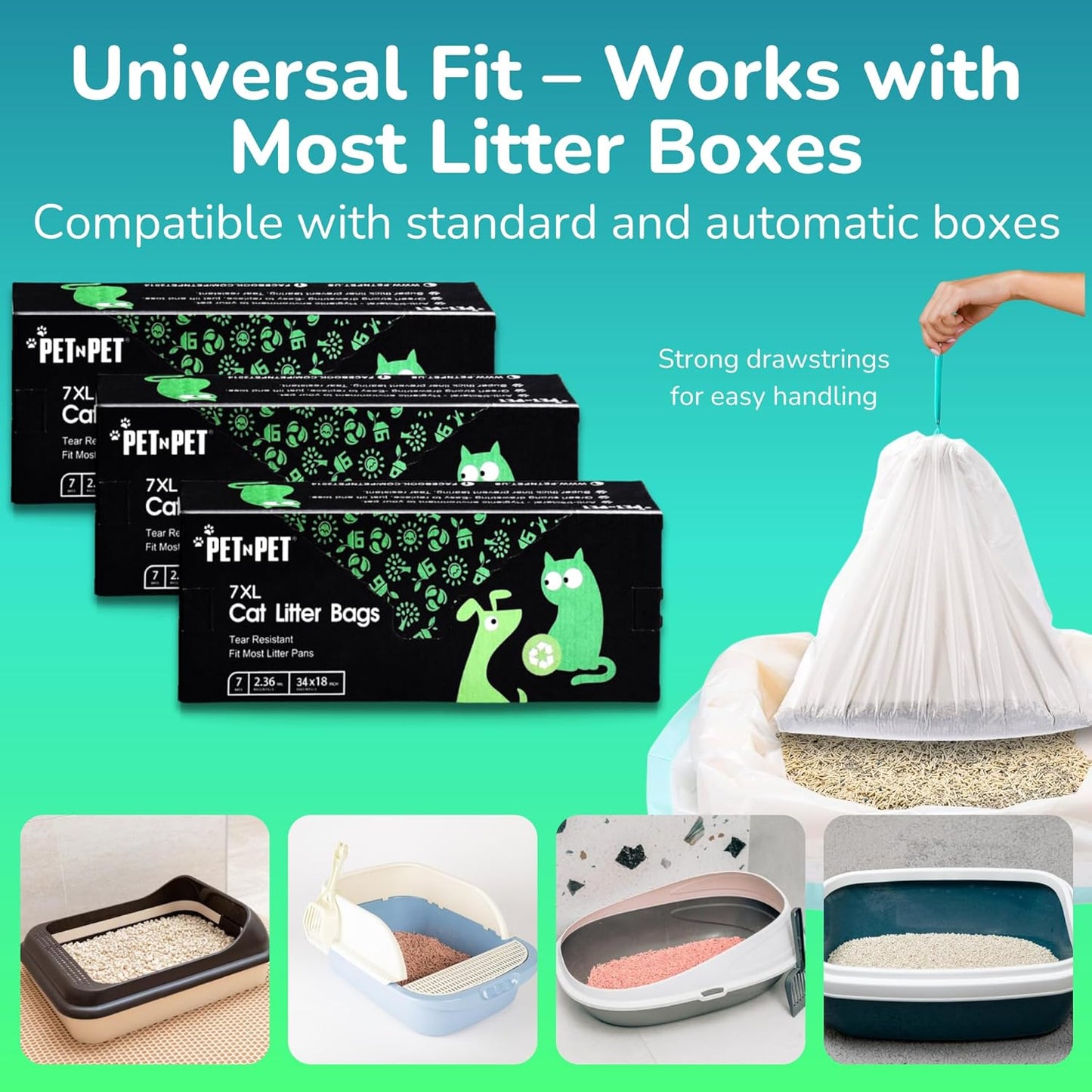 XL Cat Litter Box Liners