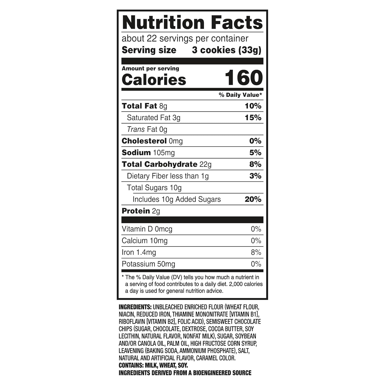 Chips Ahoy! Original Chocolate Chip Cookies - Party Size, 25.3 oz - Premium Chocolate Chip Cookies from Concordia Style Boutique - Just $6.81! Shop now at Concordia Style Boutique
