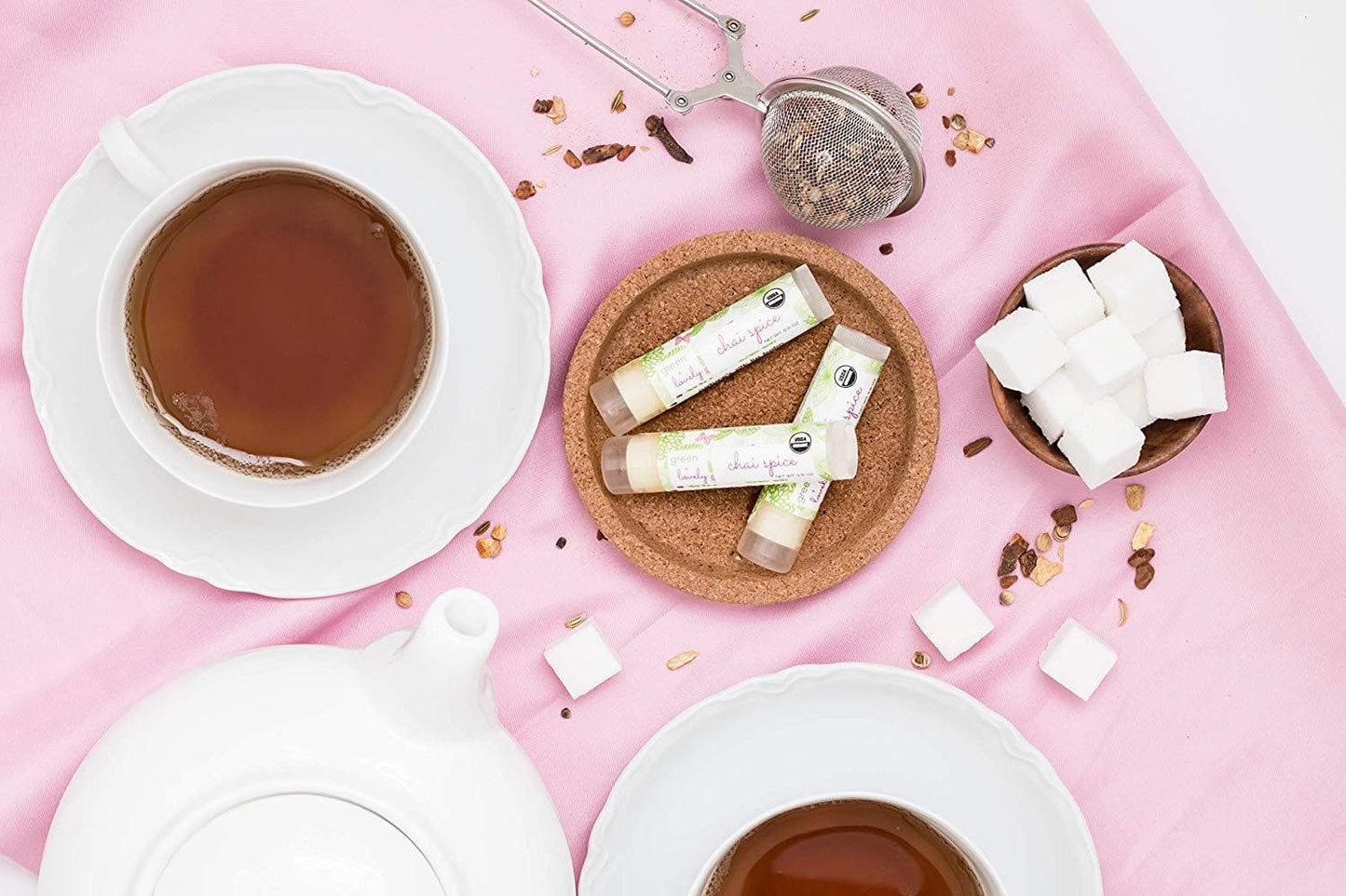 Chai Spice /// Organic Lip Balm Butter for Intense Moisture - Beauty Gift - Concordia Style Boutique