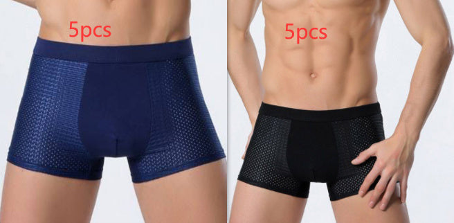 Ice Silk Men's Underwear / Mesh Boxer - Premium Ice silk men's underwear mesh boxer from Concordia Style Boutique - Just $11.67! Shop now at Concordia Style Boutique