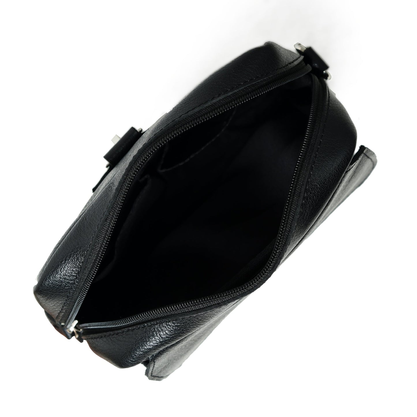 Enzo Black Side Messenger - Concordia Style Boutique