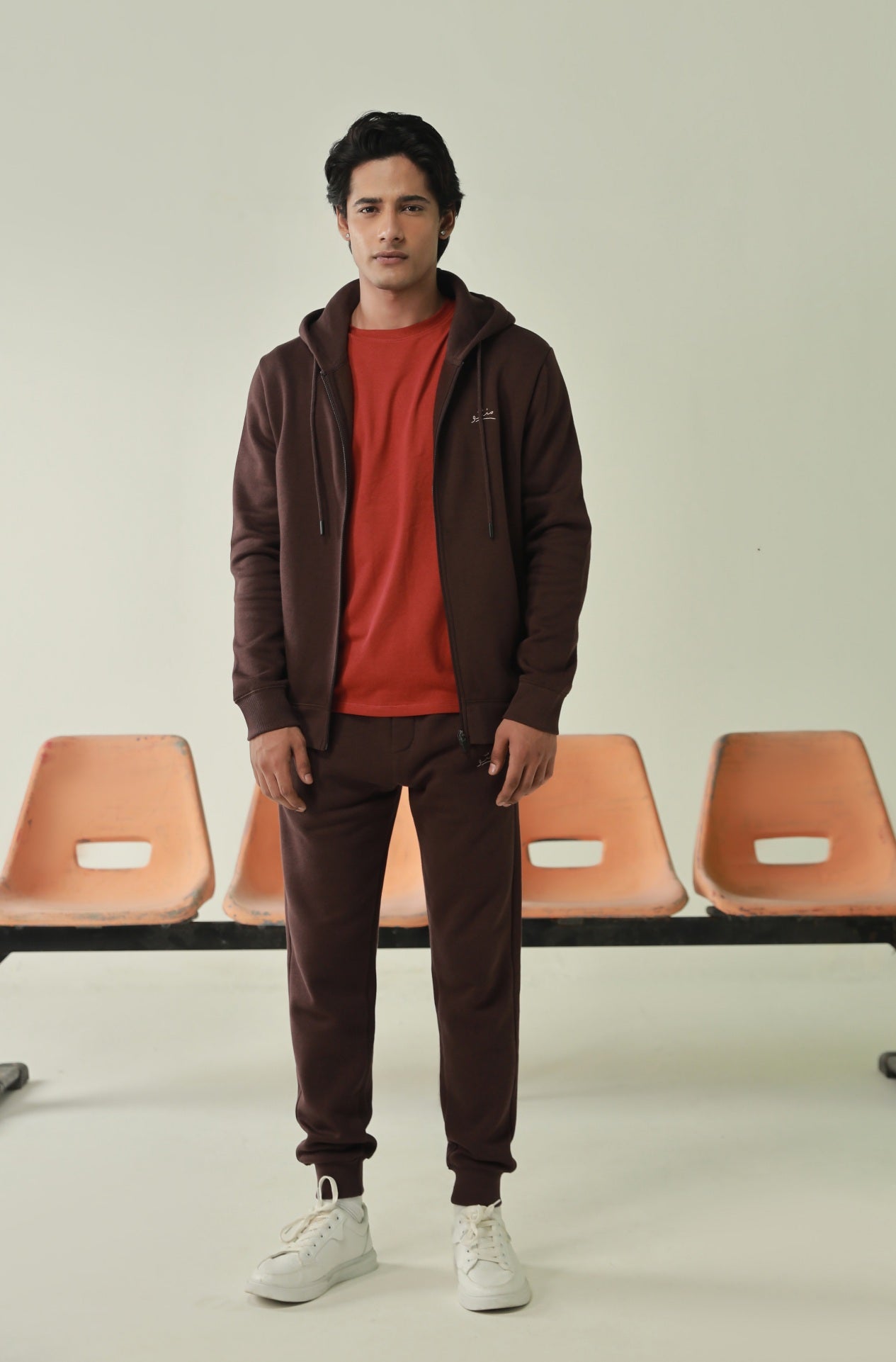 Zipper Hoodie - Coffee Bean - Concordia Style Boutique