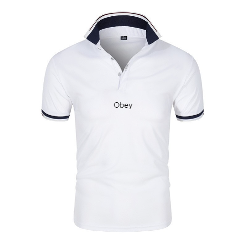 Men's Polo Shirt  - Obey - Premium Men's Polo Shirt from Concordia Style Boutique - Just $15.69! Shop now at Concordia Style Boutique