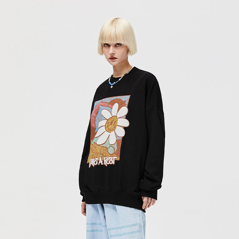 Color Artwork Daisy Crew - Concordia Style Boutique