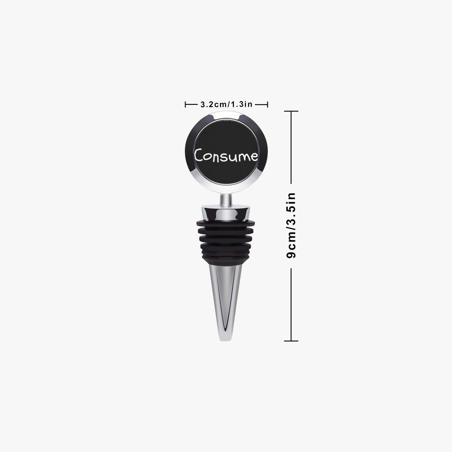 Wine Stopper - "Consume " - Premium New Arrival from Concordia Style Boutique - Just $10! Shop now at Concordia Style Boutique