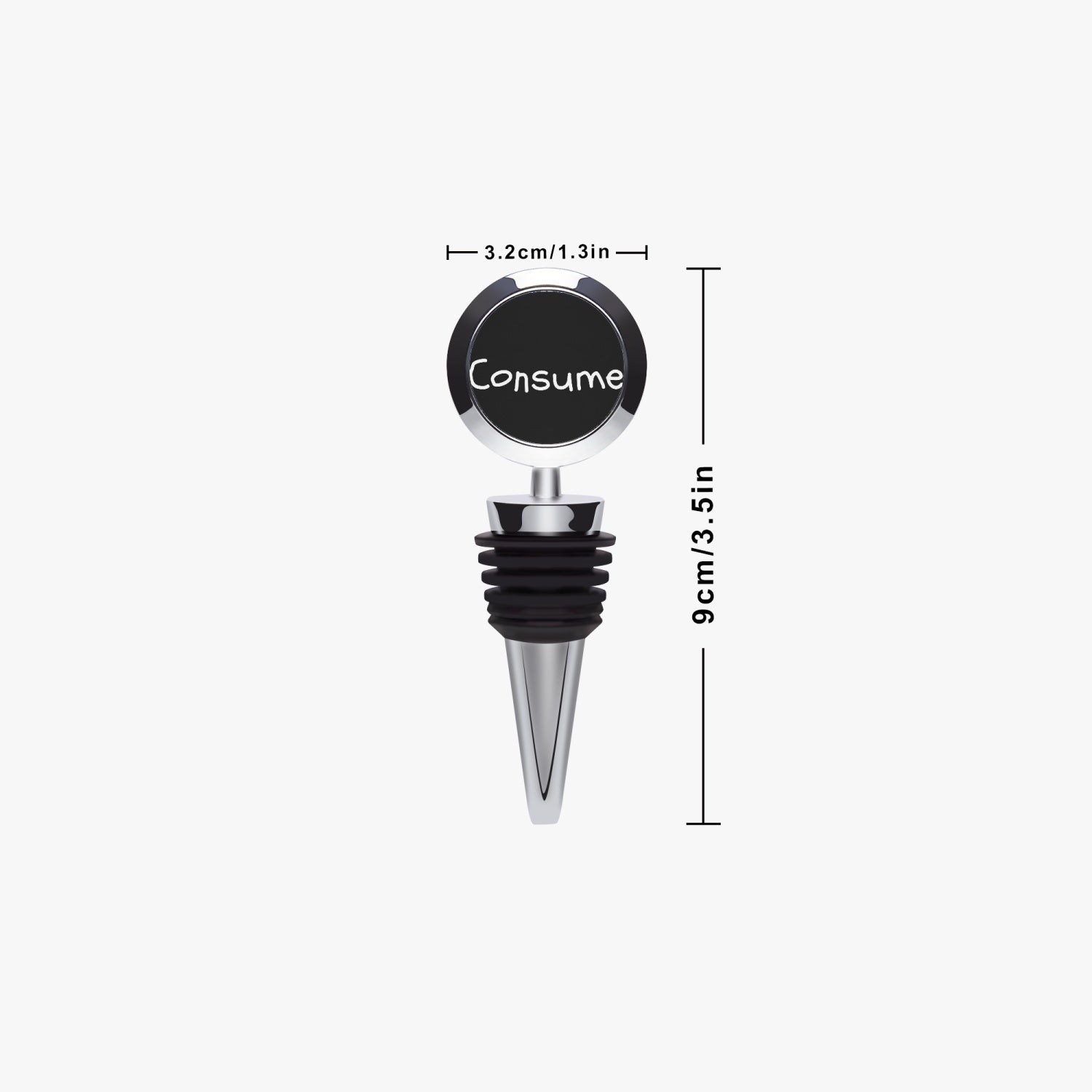 Wine Stopper - "Consume " - Premium Wine Stopper from Concordia Style Boutique - Just $10! Shop now at Concordia Style Boutique