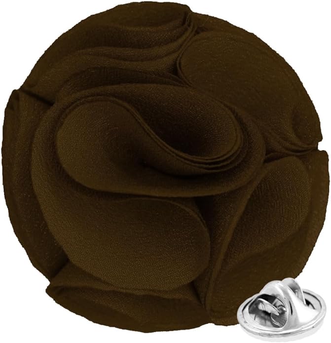 Vittorio Vico Unisex Rose Flower Lapel Pin