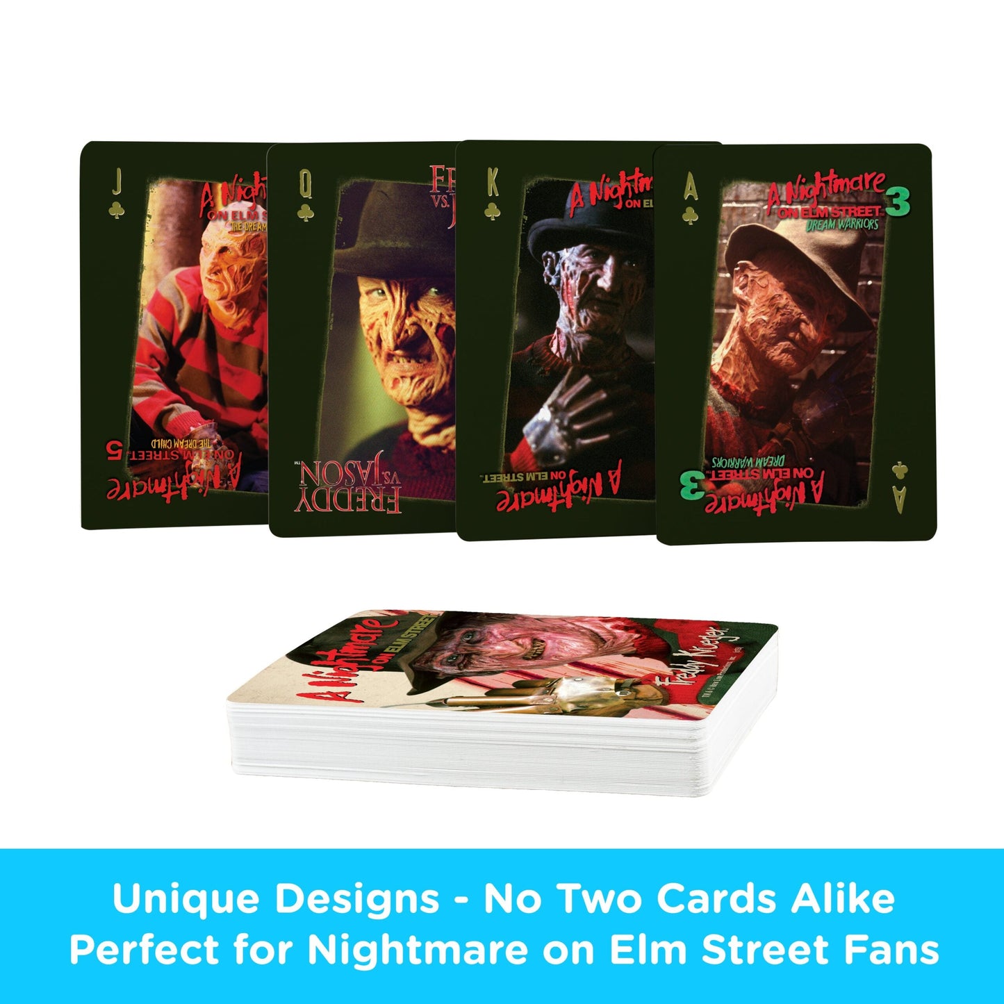 Aquarius Playing Cards: A Nightmare on Elm Street - Concordia Style Boutique