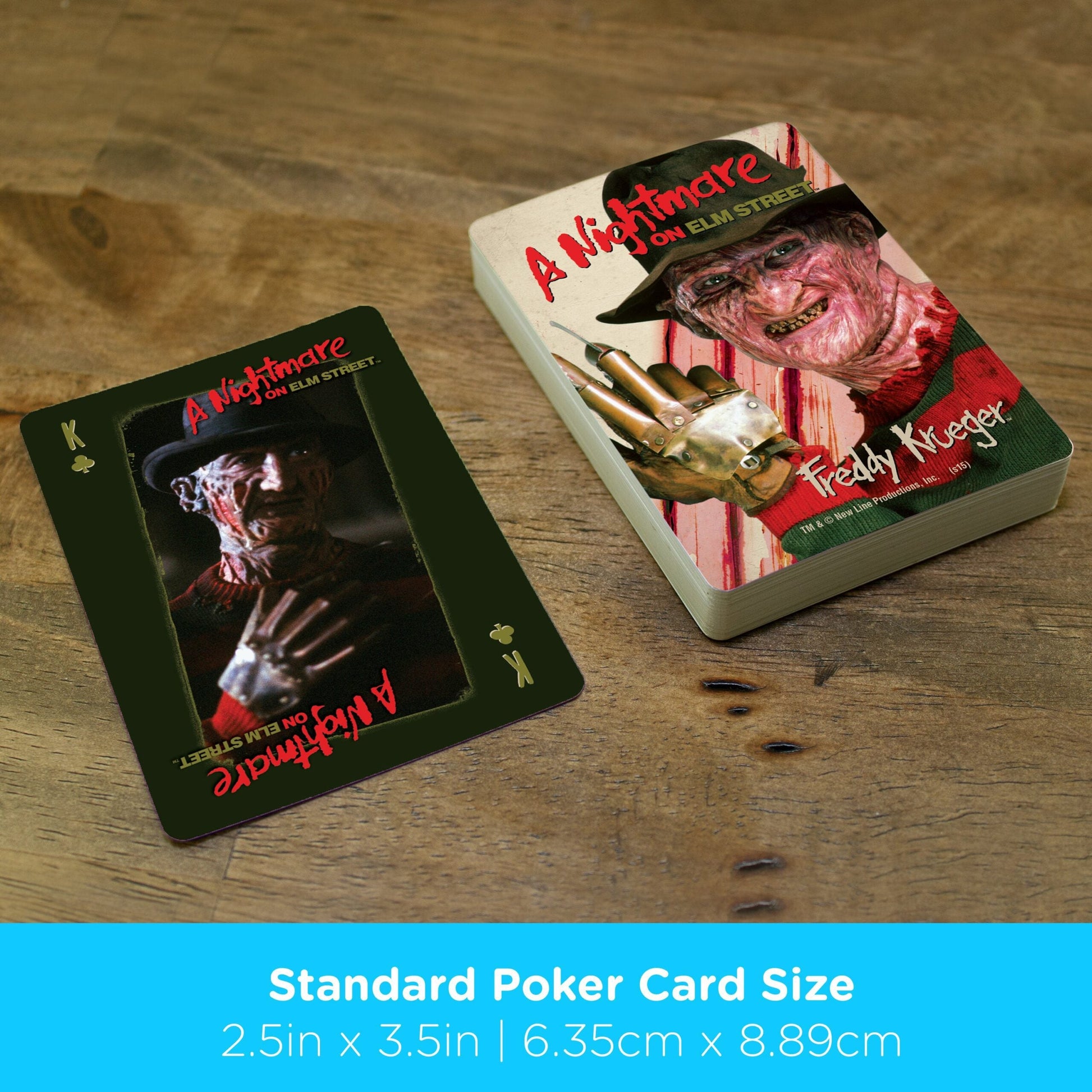 Aquarius Playing Cards: A Nightmare on Elm Street - Concordia Style Boutique