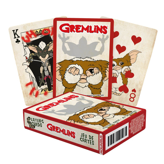Aquarius Playing Cards: Gremlins - Concordia Style Boutique